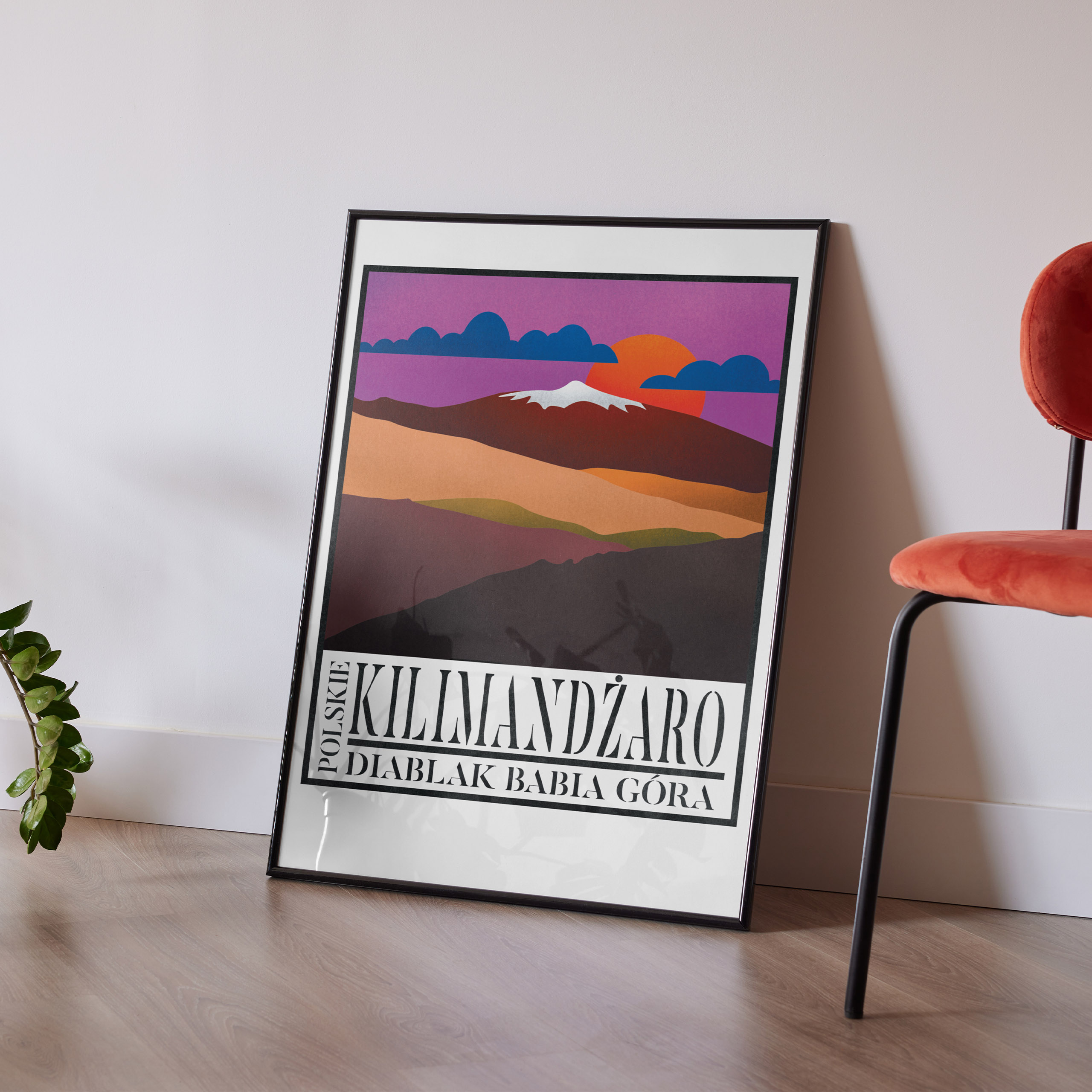 Polskie Kilimandżaro, plakat z serii Polska